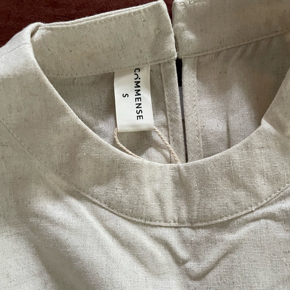 Linen Crop Top - Picture 4 of 6